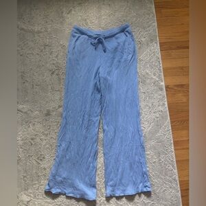 Waffle knit sweatpants